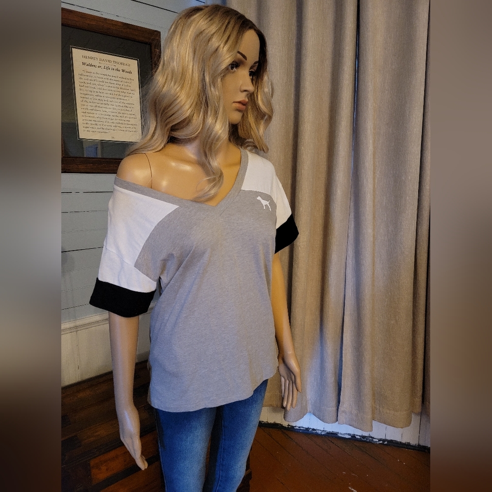 Victorias secret pink xs oversized t-shirt